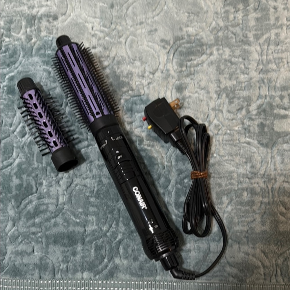 Conair Black and Purple Hair Styler